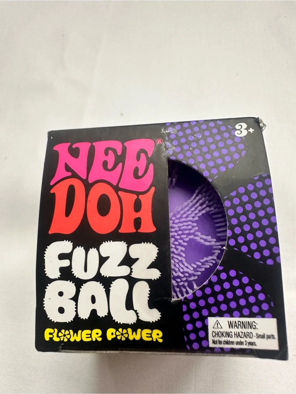 NEE DOH Fuzz Ball Flower Power - Purple